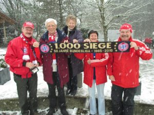 Echte Bayernfans kann nichts abschrecken